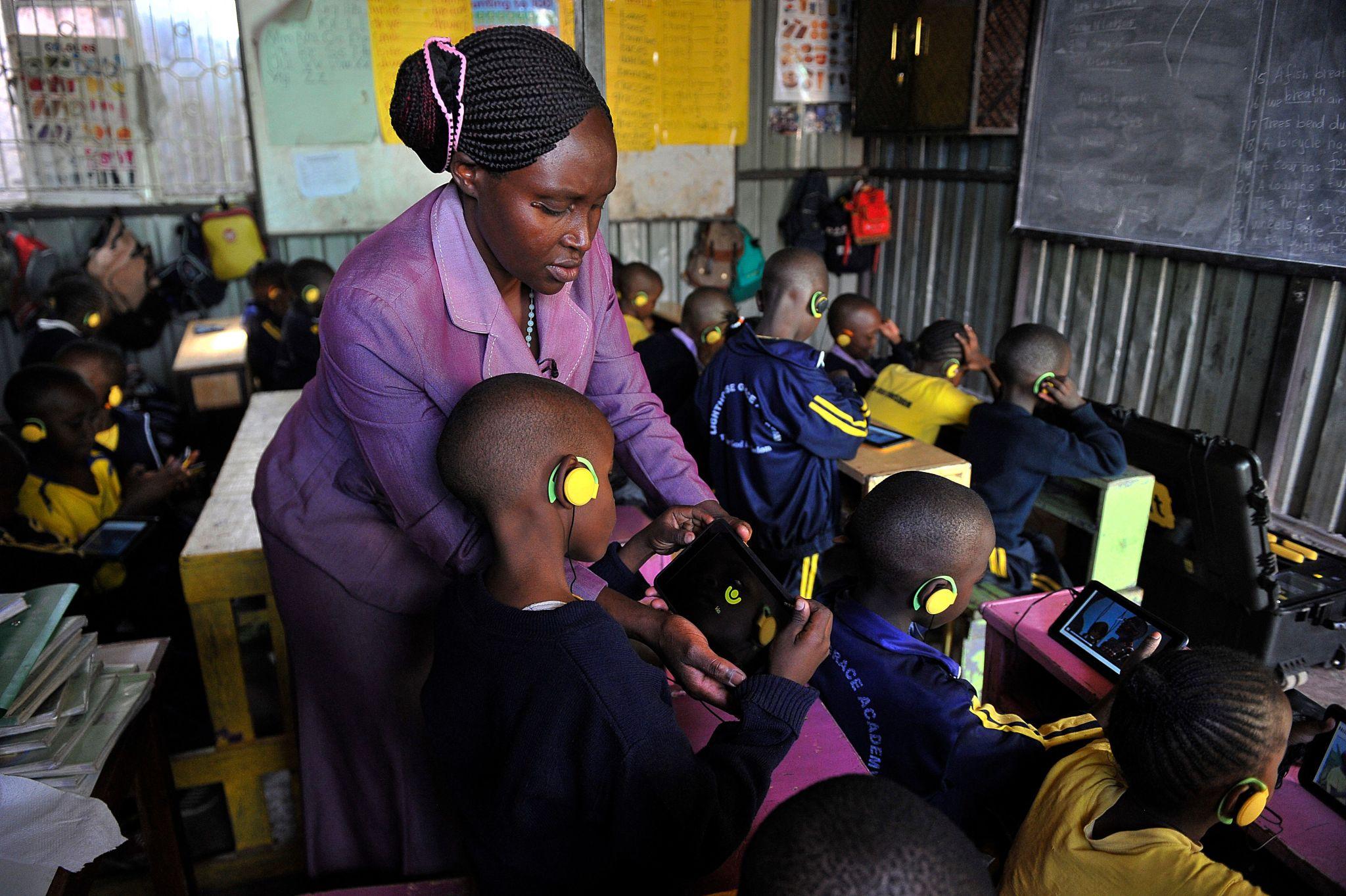 Library Installation at Makutano Primary School